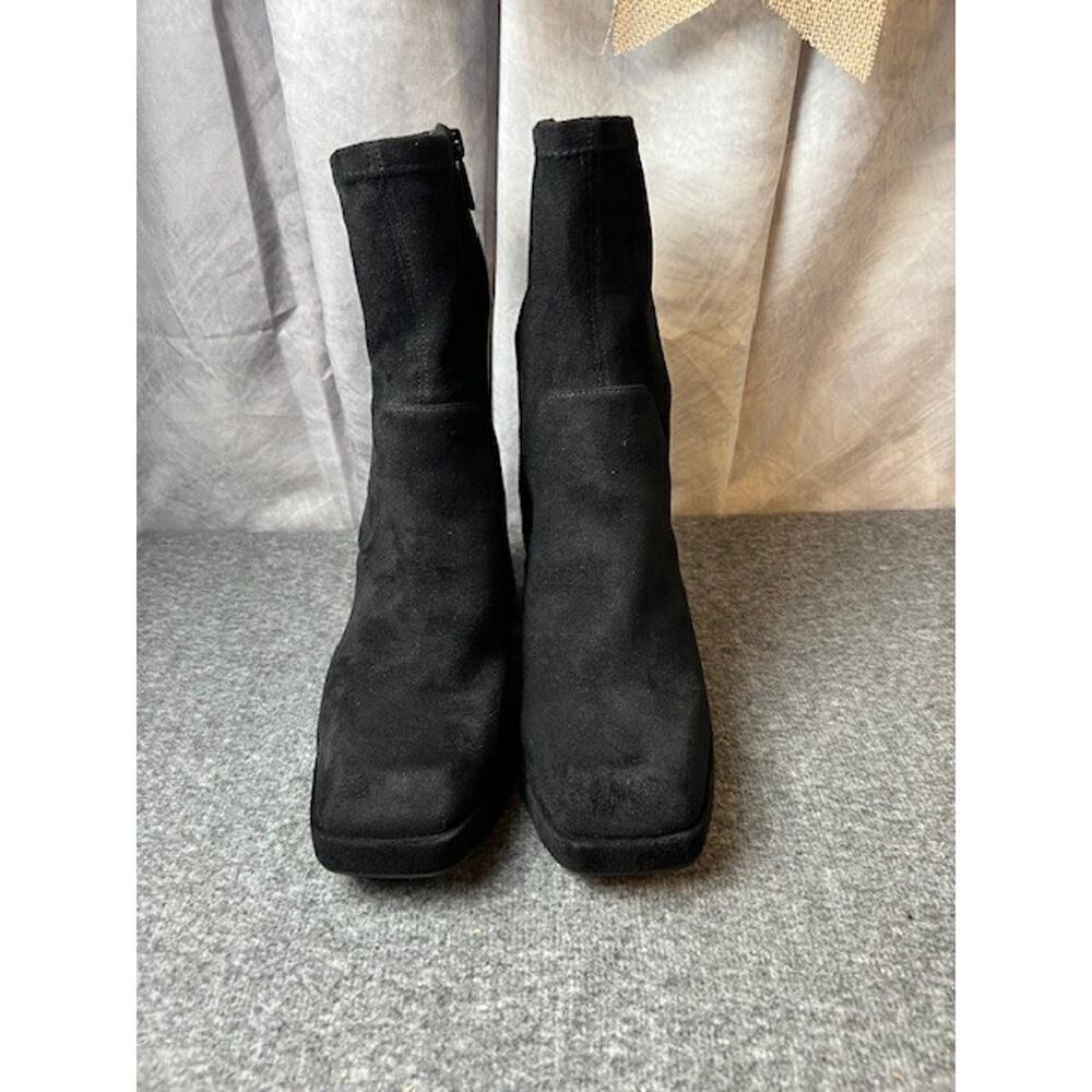 Kenneth Cole New York Womens Bri Stretch Boot Black Mid-Calf Boots Size 8.5 - Picture 3 of 10
